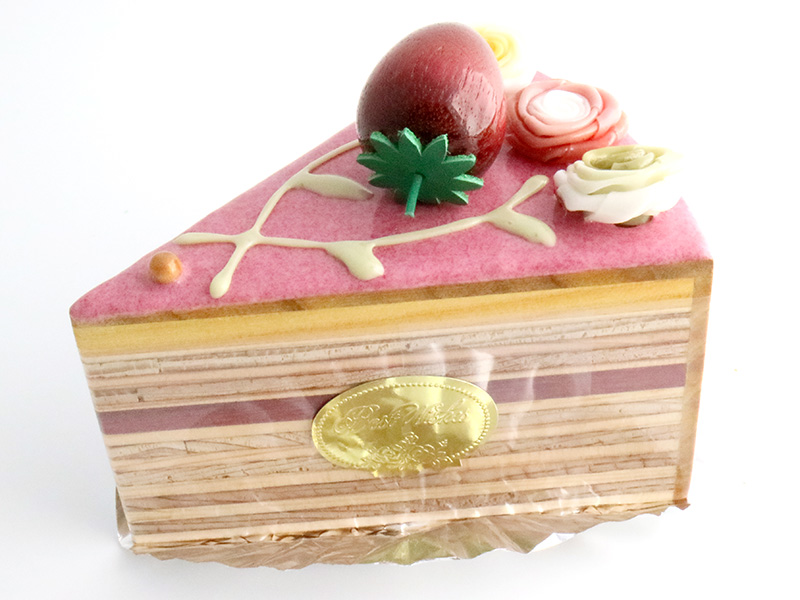 sa110　薔薇にいちごショートケーキオルゴール