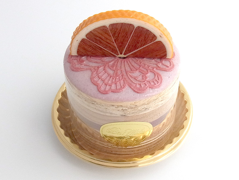 ma704　ゆめかわフルーツ（丸）ケーキオルゴール