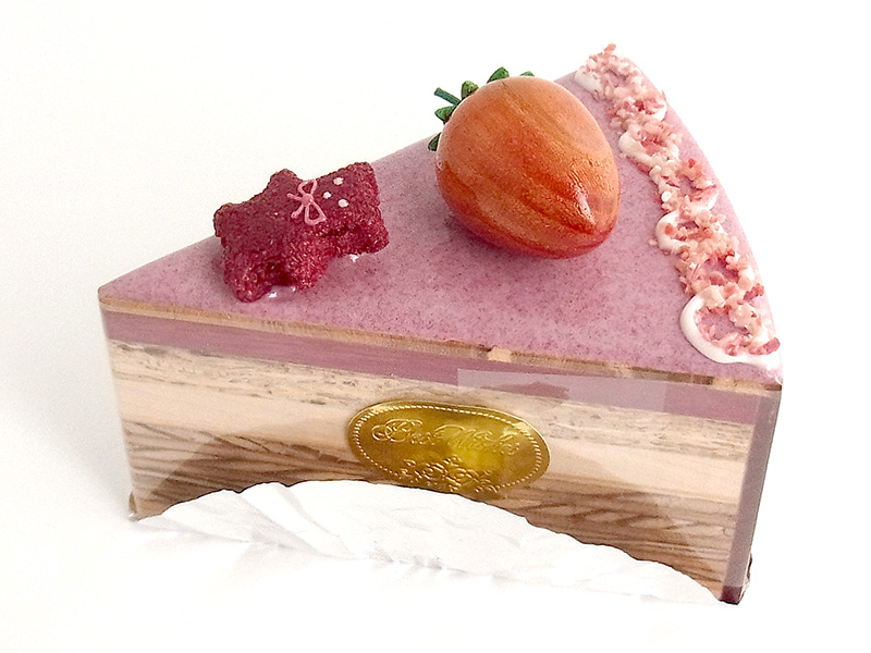 sa115　くまクッキーにいちごショートケーキオルゴール